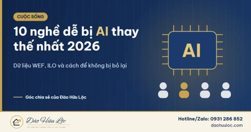 10 nghề dễ bị AI thay thế nhất 2026