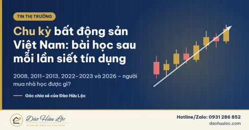 Chu kỳ bất động sản Việt Nam qua các lần siết tín dụng