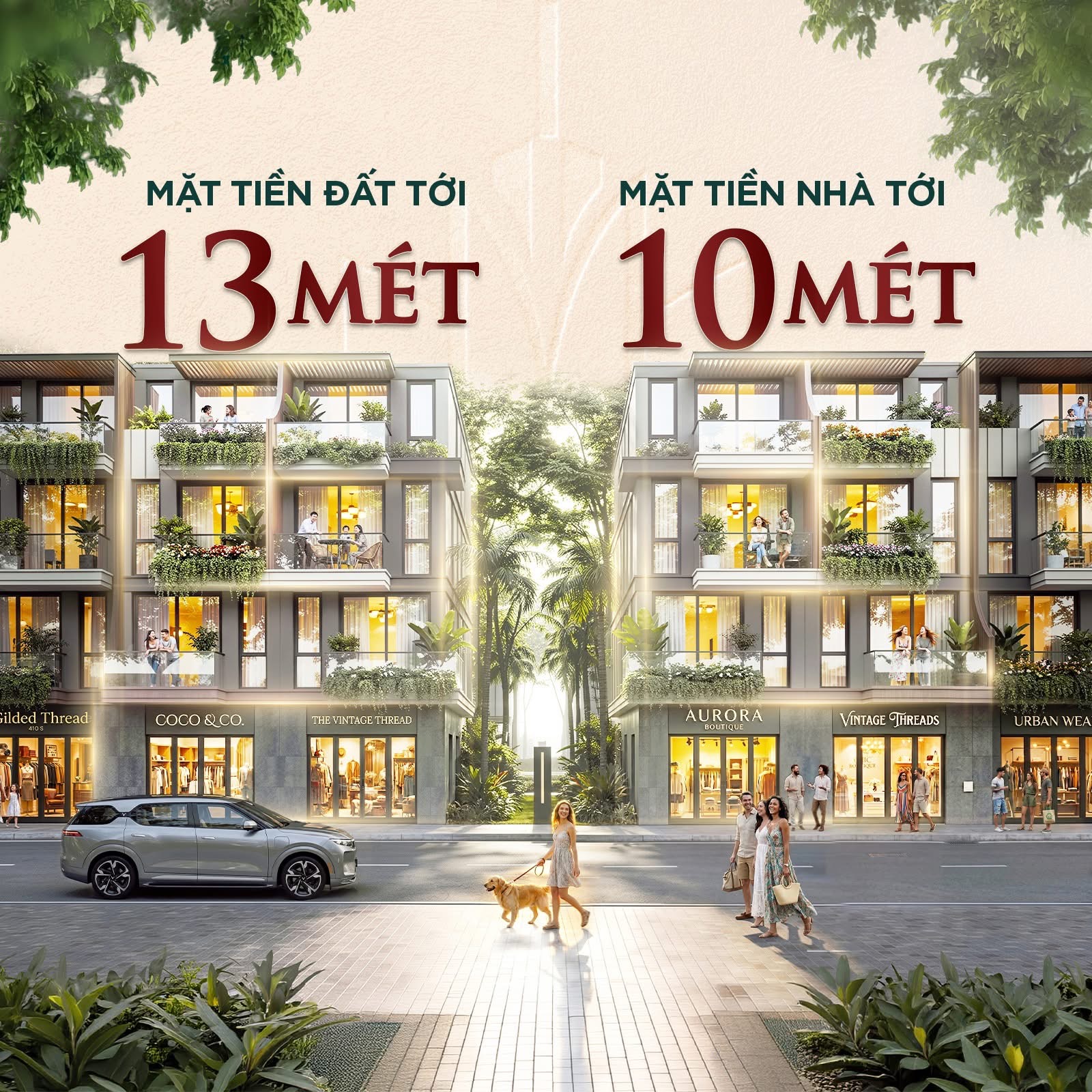 Mẫu nhà phố liền kề Vinhomes Saigon Park